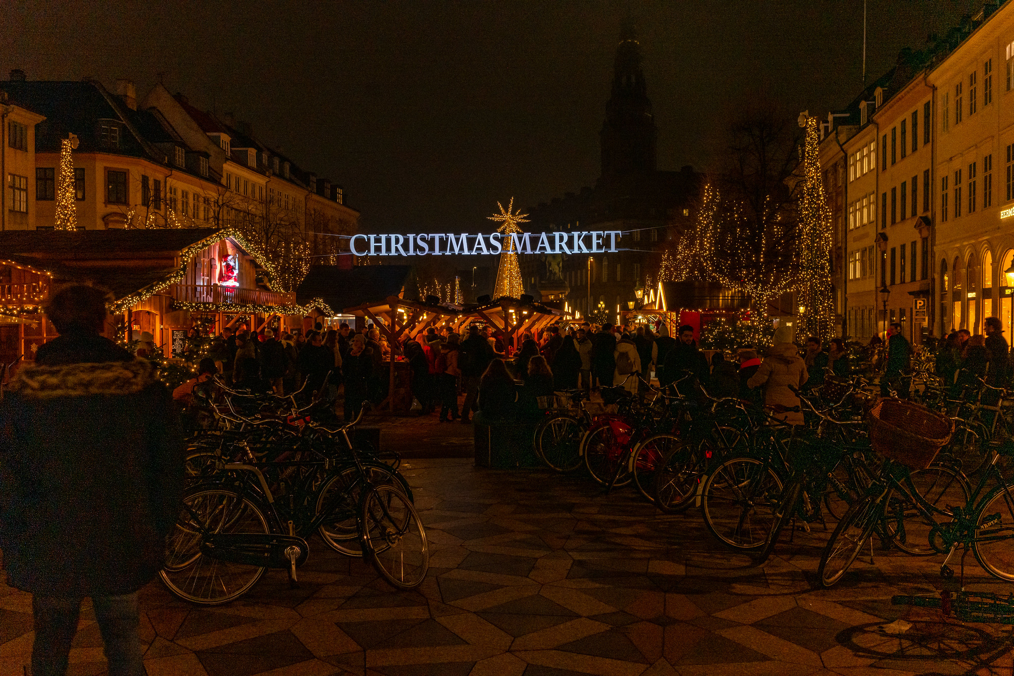 Tivoli Gardens Christmas Market Bicycles