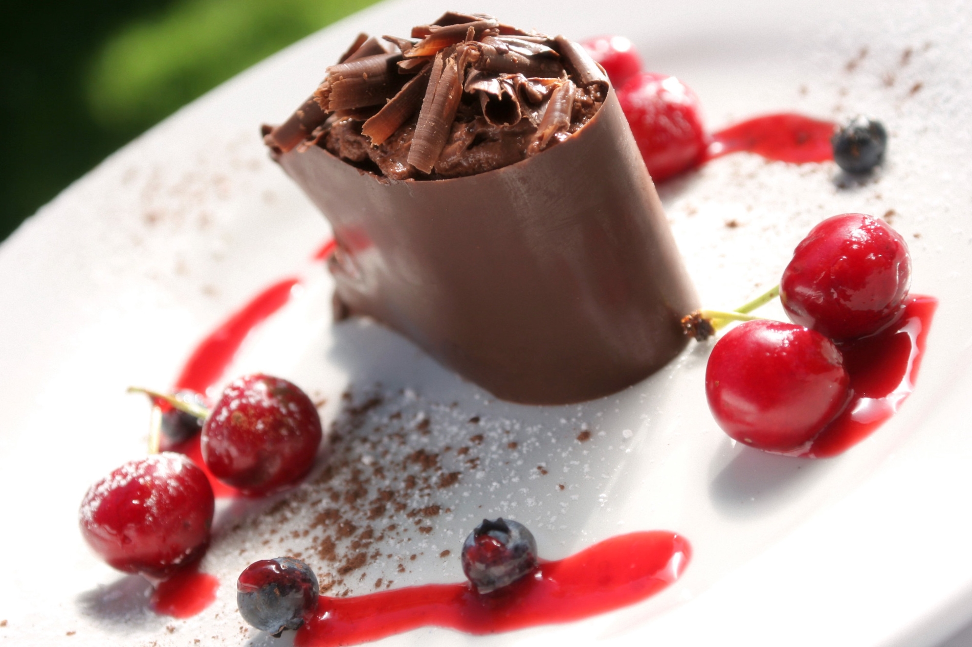 Belgian Chocolate Teardrop
