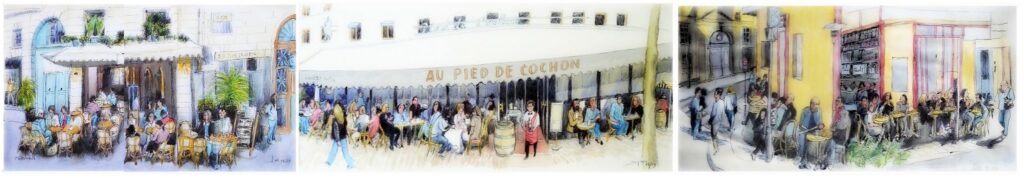 Luxury Food Tour Paris - France - Terrasses Restaurants